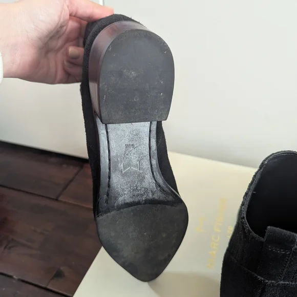 Marc Fisher Black Women's Ankle Boots - Picture 8 of 15